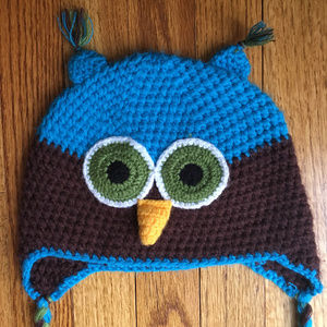 Crochet Owl Hat